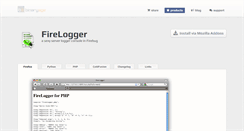 Desktop Screenshot of firelogger.binaryage.com