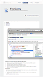 Mobile Screenshot of firequery.binaryage.com
